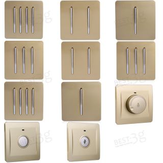 Living Room LED Dimmer Sound Touch Controll Light Switch Plate