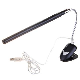 USB 10 LED Light for PC Laptop Keyboard w Clip Stand