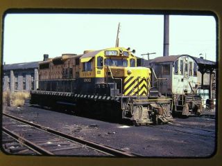 Railroad Slide Susquehanna Nysw GP18 1802 Little Ferry NJ 1974