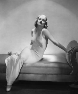 Vintage 1930s Silk Maxi Dress Ballgown Wedding Goddess Harlow Iconic