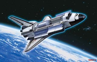 Tamiya 60402 Space Shuttle Atlantis 1 100 Plastic Assembly Model Kit
