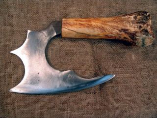 El Lobo Solo Ruffin Johnson Custom Femur Bone Fantasy Knife