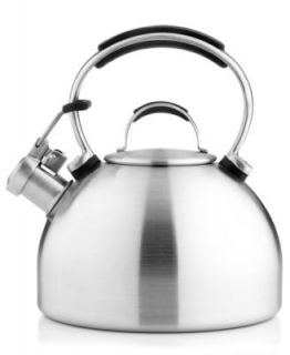 BergHOFF Tea Kettle, 11 Cup Harmony Whistling Stainless Steel