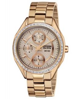 Citizen Watch, Womens Drive from Citizen Eco Drive Rose Gold Tone