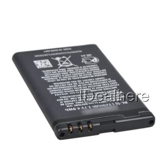 BL 5J Li ion Polymer Battery for Nokia 5800 5233 5800W x6 C3 5235 5230