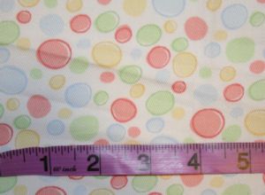 Little Rock Pastel Bubble Polka Dots Decorator Fabric