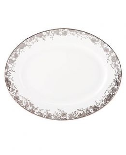 Lace Oval Platter 13   Fine China   Dining & Entertaining