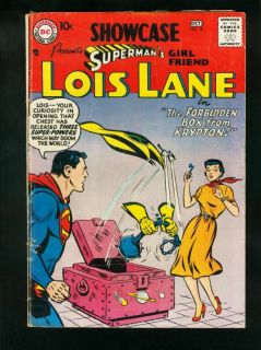 Comics 10 1957 Supermans Girlfriend Lois Lane 2nd Solo VG