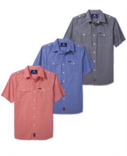 Ecko Unltd Shirt, Plaid Short Sleeve Shirt   Mens Casual Shirts   