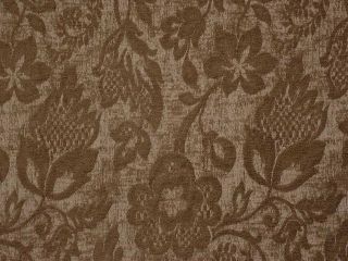 Longwood Taupe Floral Damask Upholstery