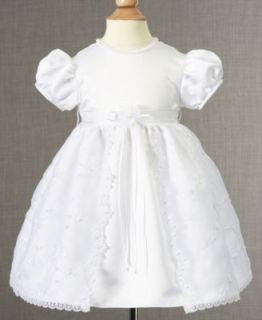 Lauren Madison Baby Dress, Baby Girls Soutache Christening Dress