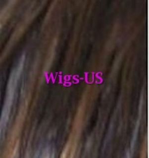 Heat Resistant Human Hair Blend Long Straight Bangs Womens Wig