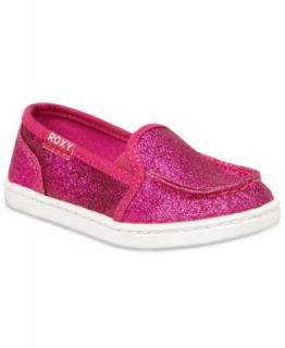Roxy Kids Shoes, Girls Glitter Flat   Kids Girls 7 16