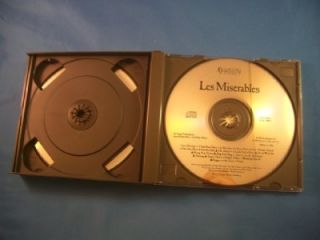 CD Les Miserables Original London Cast Recording Double 2 Discs