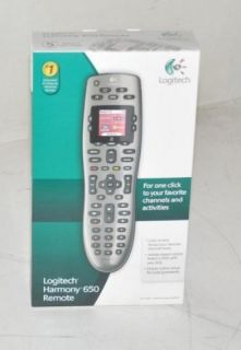 Logitech Harmony 650 Advanced Universal Remote Control with LCD Screen