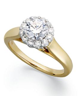 X3 Diamond Ring, 18k Gold Certified Diamond Engagement Ring (1 ct. t.w