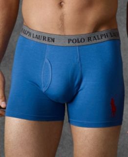 Polo Ralph Lauren Underwear, Classic Fit Boxer Brief 3 Pack   Mens