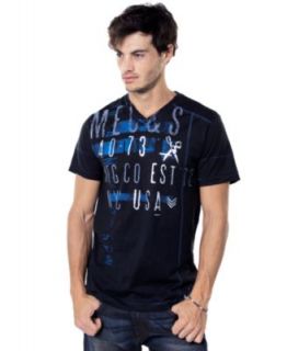 Marc Ecko Cut & Sew T Shirt, Highest Peak Graphic T Shirt   Mens T