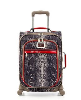 Jessica Simpson Suitcase, 20 Snake Rolling Carry On Expandable