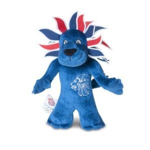 London Olympic 2012 Pride The Lion 20cm Plush Toy Official Team GB