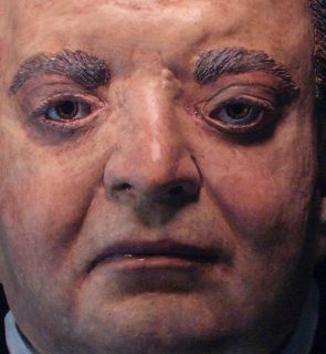 Peter Lorre Bust from Life Mask Full Color Sculpture