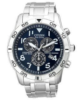 Citizen Watch, Mens Chronograph Eco Drive Perpetual Calendar