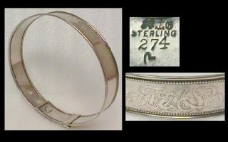 Wonderful Sterling Silver Dog Collar – Gorham – 1899
