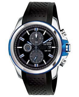 Citizen Watch, Mens Chronograph Drive from Citizen Eco Drive Black