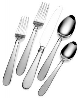 Pfaltzgraff Everyday Flatware, Satin Ariel 45 Piece Set