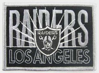NFL Los Angeles Raiders Football Embroidered Patch 06