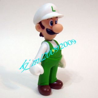 New Super Mario Figure 12cm Fire Luigi
