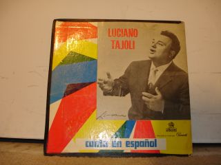 Oseon Cul 8044 Luciano Tajoli Canta En Espanol 19XX LP