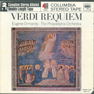 Reel to Reel Tape Verdi Requiem Eugene Ormandy 7½ Double Play