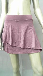 Lucy Love Junior s Layered Mini Skirt Purple Solid Designer Fashion