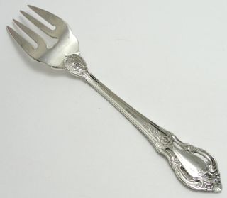 Lunt Sterling Silver Individual Salad Fork Eloquence Pattern 6 1 2