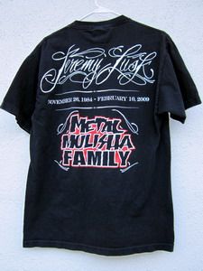 Jeremy Lusk Metal Mulisha Tee T Shirt Proud in Peace Skull Motorcycle