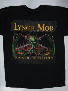 Lynch Mob Wicked Sensation T Shirt Dokken Ratt Van Halen