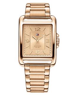 Tommy Hilfiger Watch, Womens Rose Gold Plated Stainless Steel