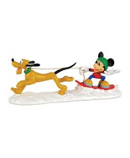 Department 56 Collectible Figurine, Mickeys Village Mickey Catching