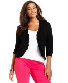 Lauren Ralph Lauren Plus Size Sweater, Silk Blend Cardigan   Plus Size