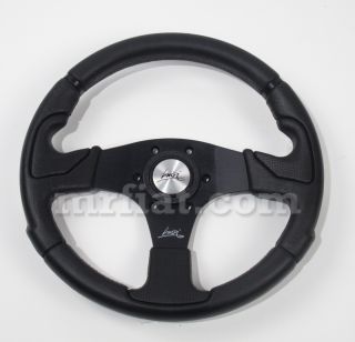 Kobra Black Spokes Luisi Steering Wheel New