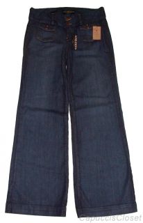 Lucky Brand Jeans Womens Manhattan Demott Stretch Denim Trouser 12 31