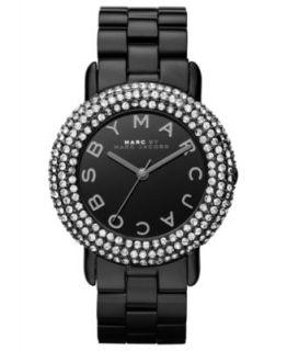 Marc by Marc Jacobs Watch, Womens Black Tone Stainless Steel Bracelet