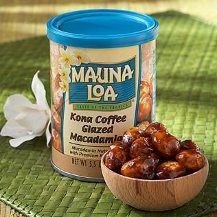Kona Coffee Glazed Mauna LOA Macadamia Nuts 5 5 Oz