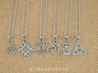 EXO K Titanium steel necklace KRIS/LUHAN/KAI/BAEKHYUN/TAO/LAY KPOP NEW