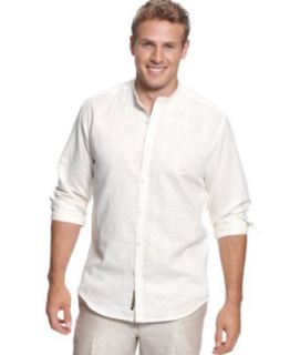 Tommy Bahama Big and Tall Shirt, Skyscraper Silk Shirt   Mens Casual
