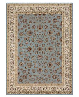Area Rug, Samira WL04 Isfahan Blue/Ivory 77 x 106   Rugs