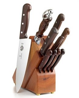 Victorinox Swiss Army Cutlery Set, 11 Piece Rosewood
