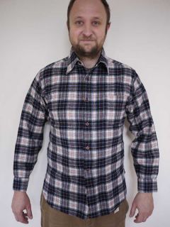 Vtg 50s Pendleton MacRae Tartan Plaid Wool Shirt USA