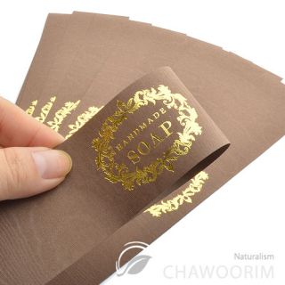 20SHEET Luxury Gold Label for Handmade Soap Handmade Soap Label